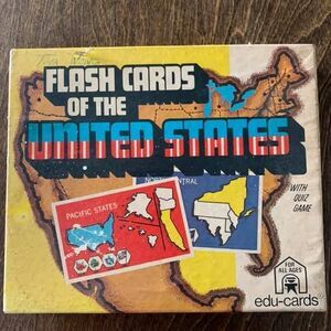 Flash Cards of the United States